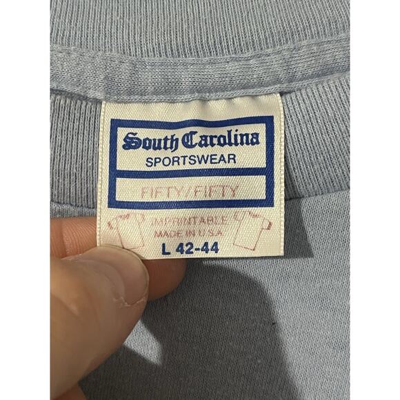 Vintage St Louis Missouri Shirt Sz L Gateway to the West Blue - Picture 3 of 7